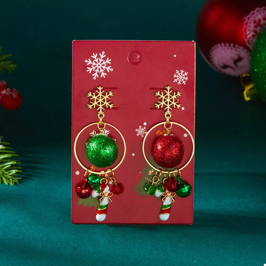 Zinc alloy, Crystal, Foam balls, 18K Gold-Plated Care instructions: 1 earrings in green with dangle silhouette