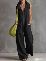 red jumpsuit
