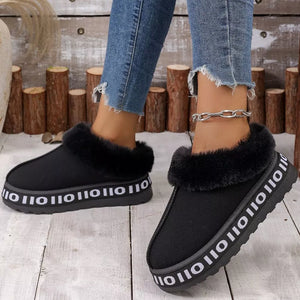Suede,Fluff,Rubber Imported Size &amp ankle boots in Black with regular silhouette