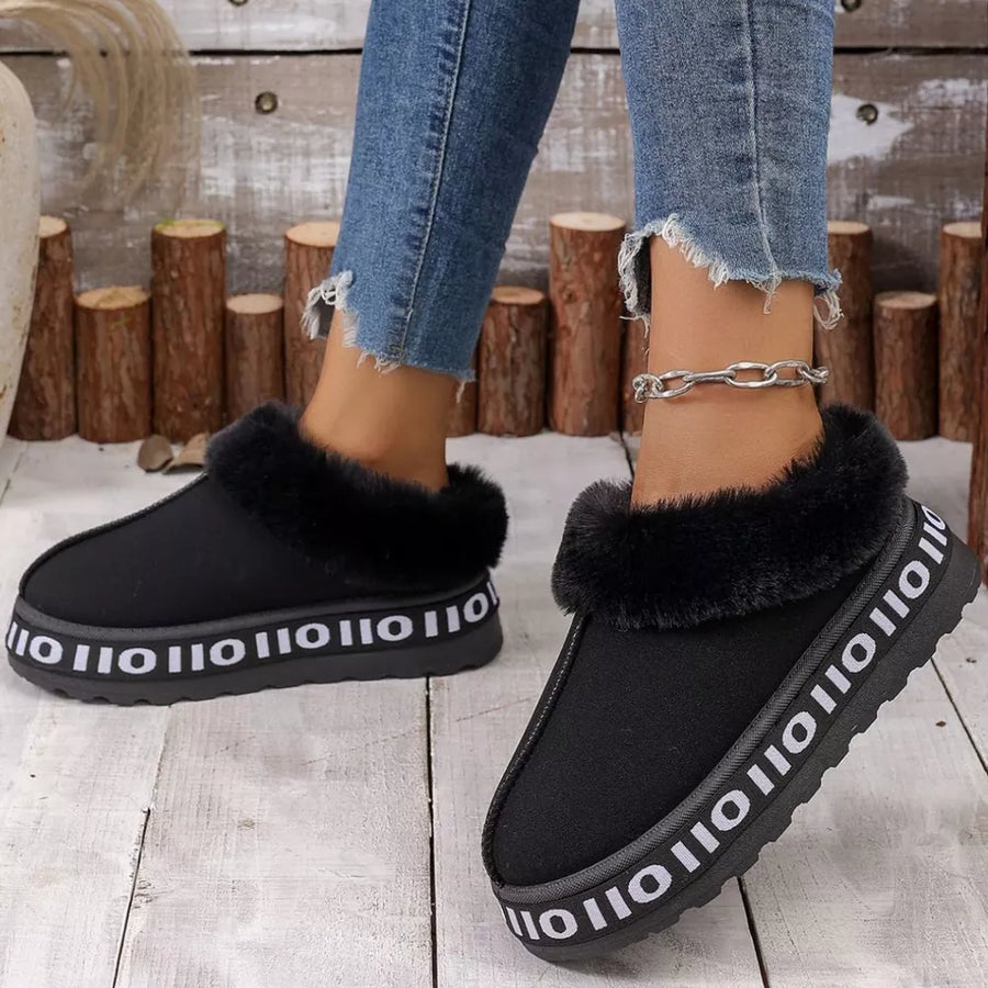 Suede,Fluff,Rubber Imported Size &amp ankle boots in Black with regular silhouette