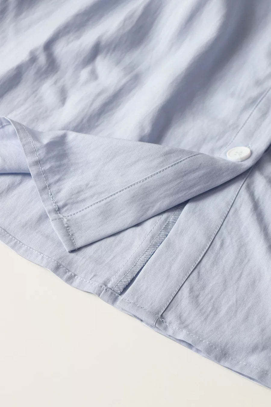 Button Up Short Sleeve Shirt Dress option 7