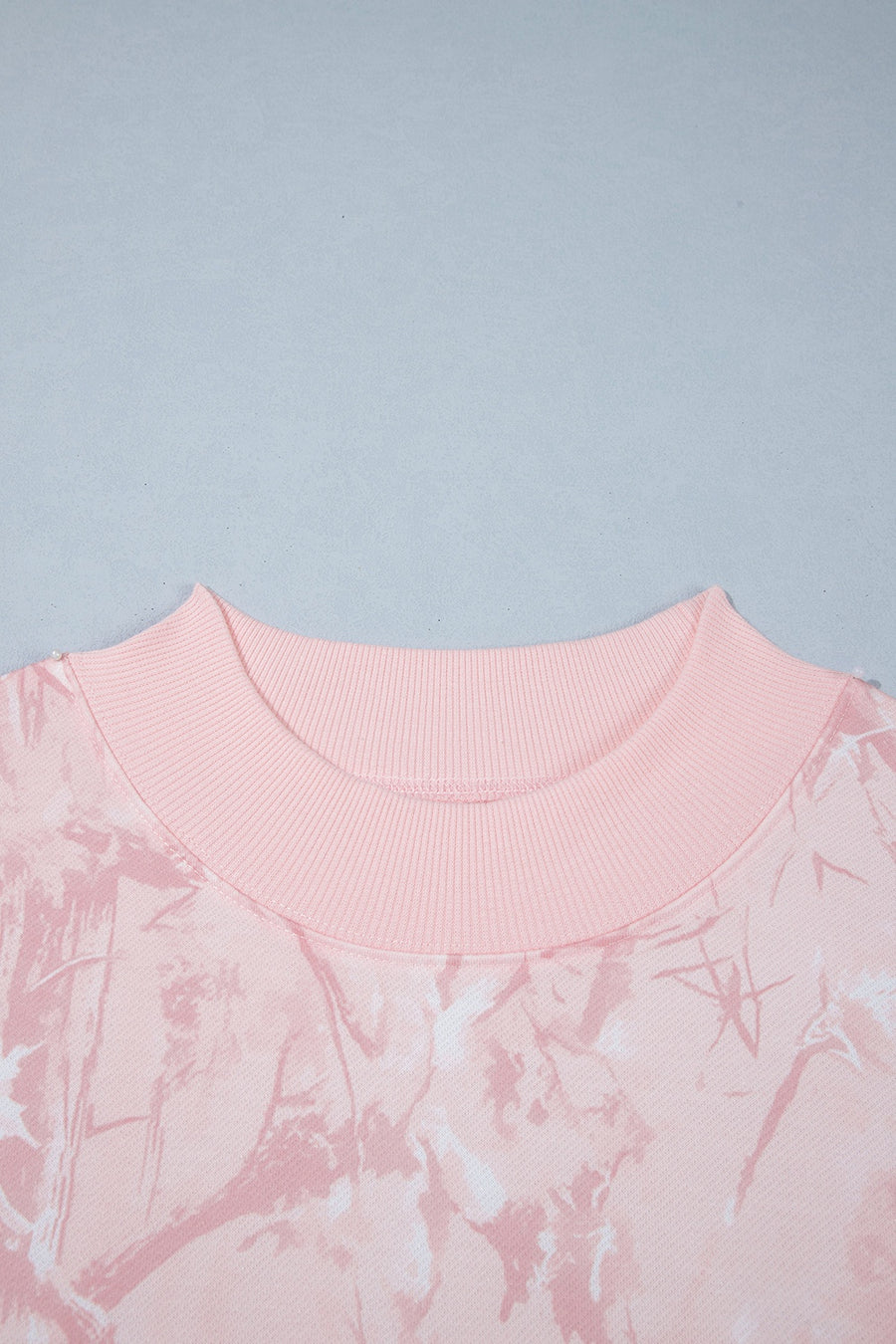 Dusty Pink pajama set with hip-length, full-length and pullover, elastic