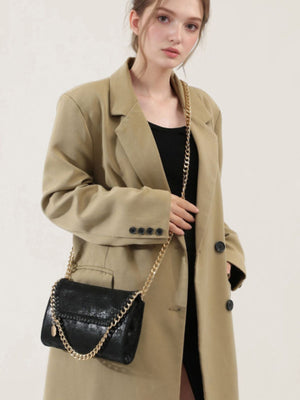 shoulder bag in black