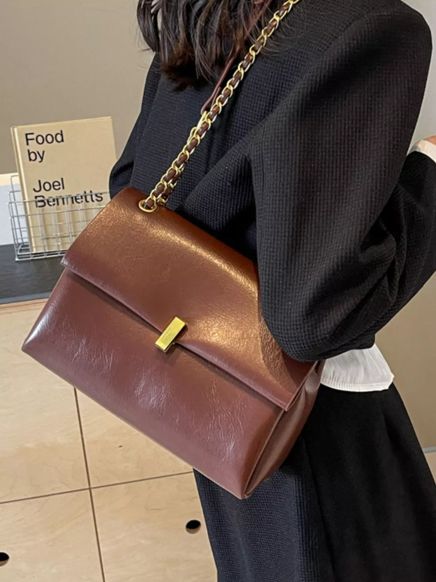 Chain Strap Shoulder Bag option 7