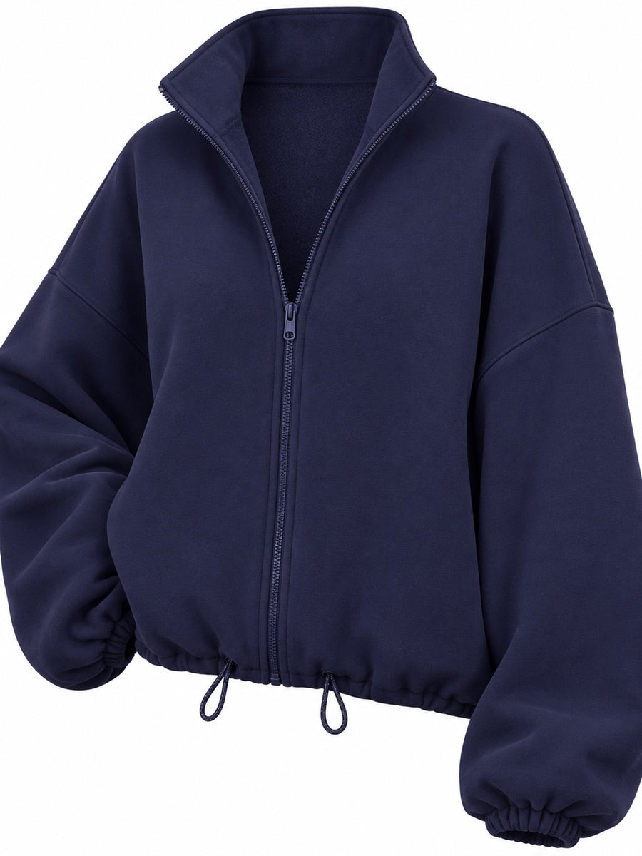 windbreaker in Black