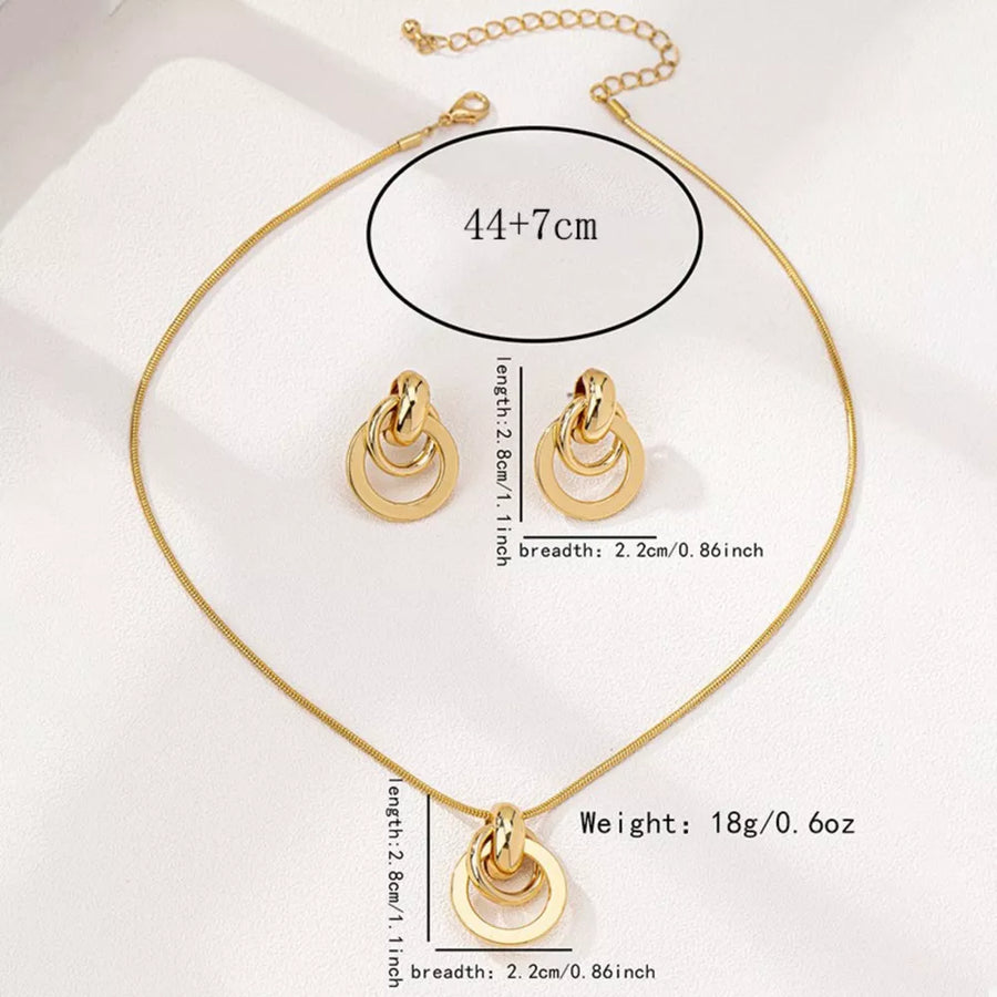 gold jewelry set