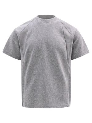 t-shirt in slate gray featuring stretch and regular fit