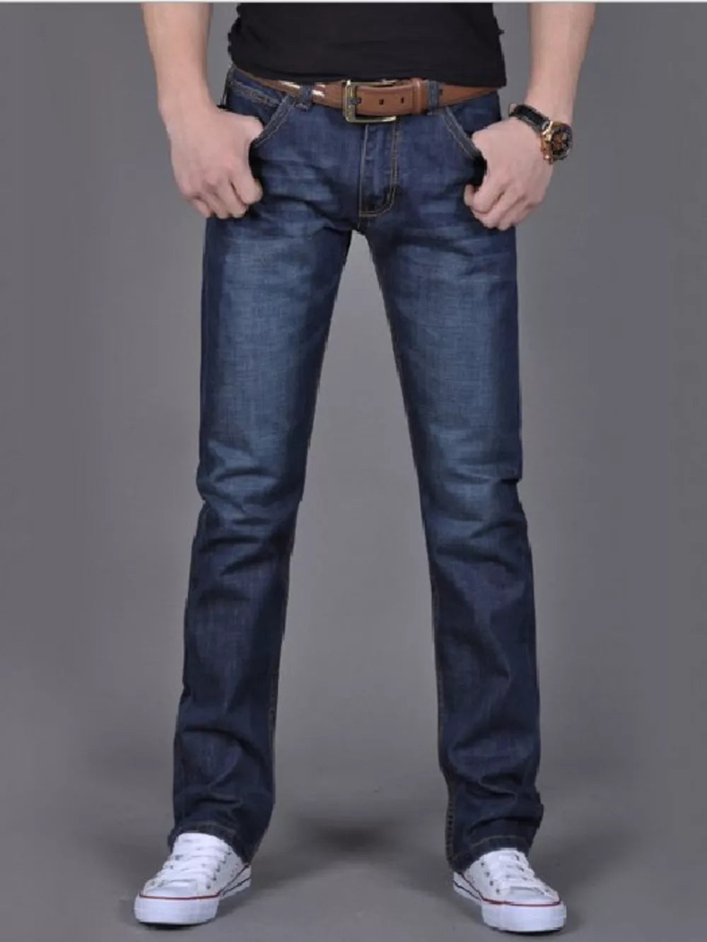 Blue Men's Slim Fit Blue Jeans