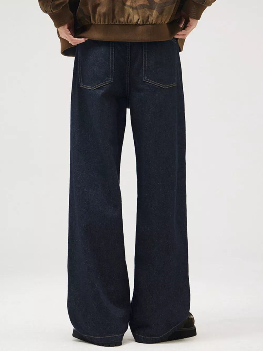 Men's Vintage Relaxed Fit Jeans in Dark Navy