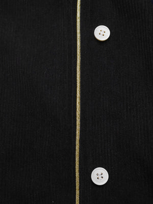 Black with midi skirt with buttoned 10