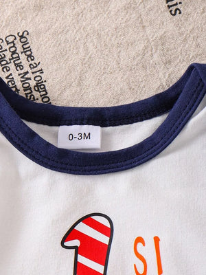 Children's My First Baseball Season Bodysuit Set option 8