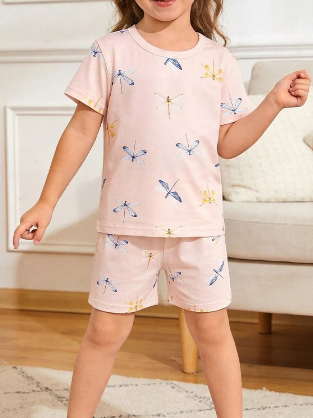 Toddler underwear set with enchanting dragonfly print
