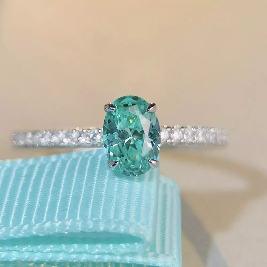 925 sterling silver,Zircon Care instructions: Avoid wearing during exercise, as ring in silver with fitted silhouette