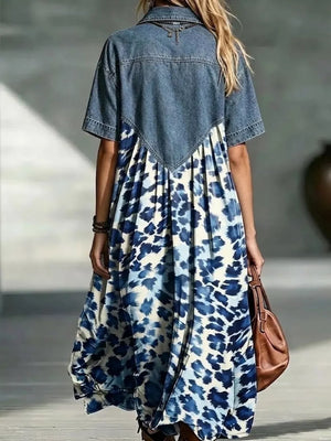 Light Blue shirt dress