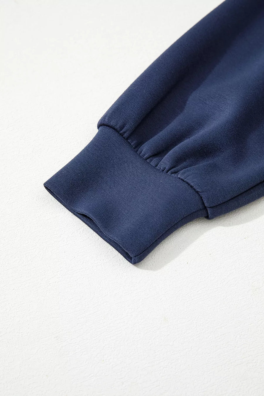 Color Block V Neck Drawstring Hoodie option 9