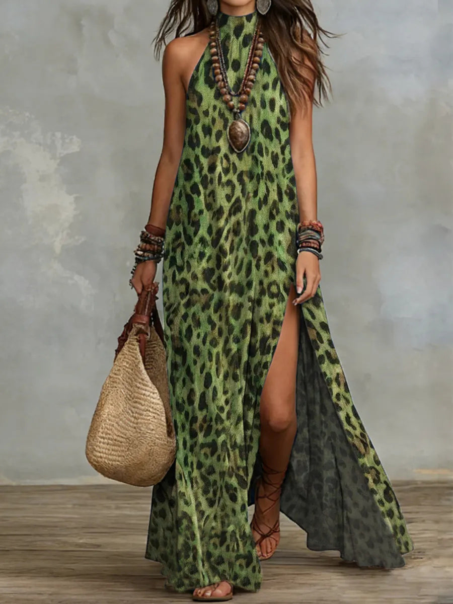 100% polyester Care instructions: Machine wash cold maxi dress in Yellow with A-line silhouette
