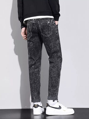 74 jeans in Dark Gray with slim silhouette
