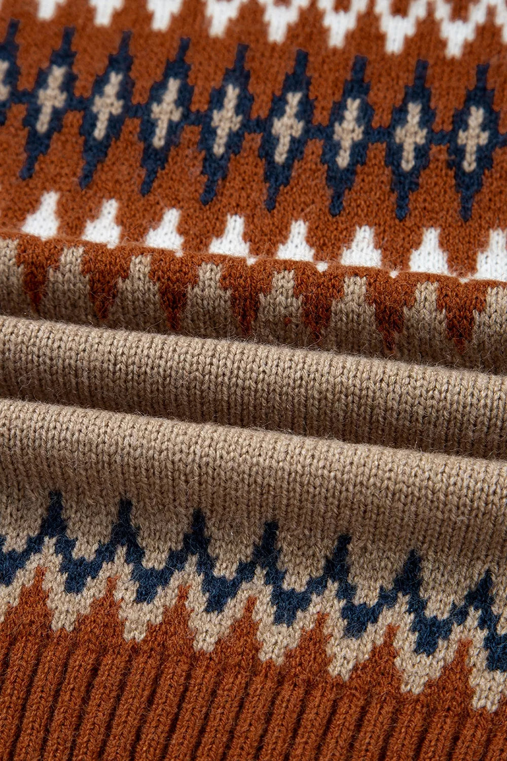camel pullover sweater