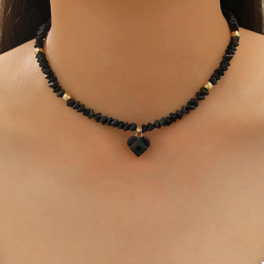 Synthetic Pearl,18K Gold-Plated,Rice Pearl,CCB Care instructions: Avoid wearing necklace in Style C with regular silhouette