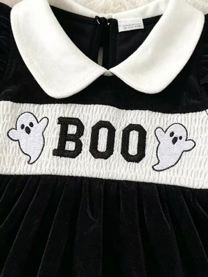 65% cotton, 35% polyester Care instructions: Machine wash cold bodysuit in Black with A-line silhouette