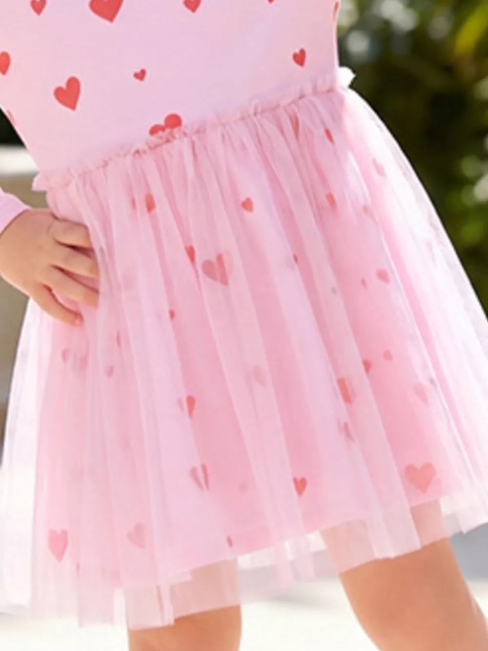 light pink fit-and-flare dress with mini and pullover