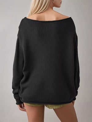pullover sweater featuring striped in sky blue with 100% polyester Care instructions: Machine wash cold texture