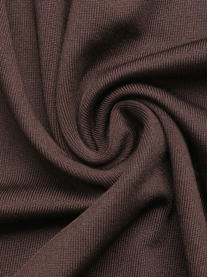 maxi dress in Coffee Brown with ruched and maxi