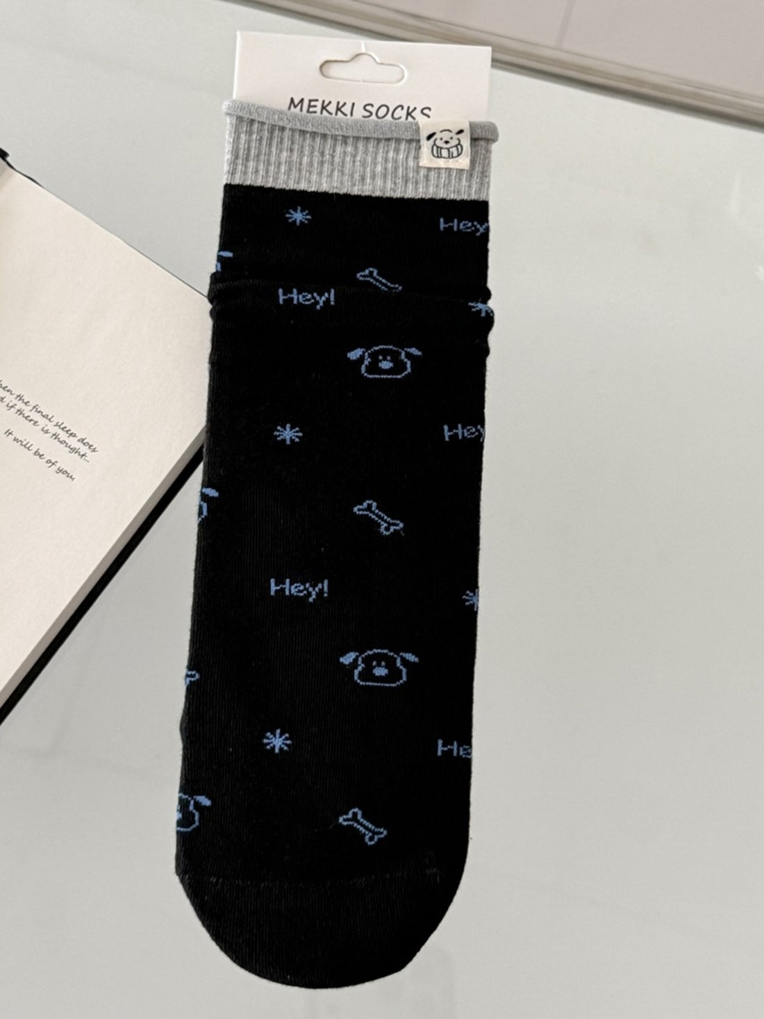 Gray socks