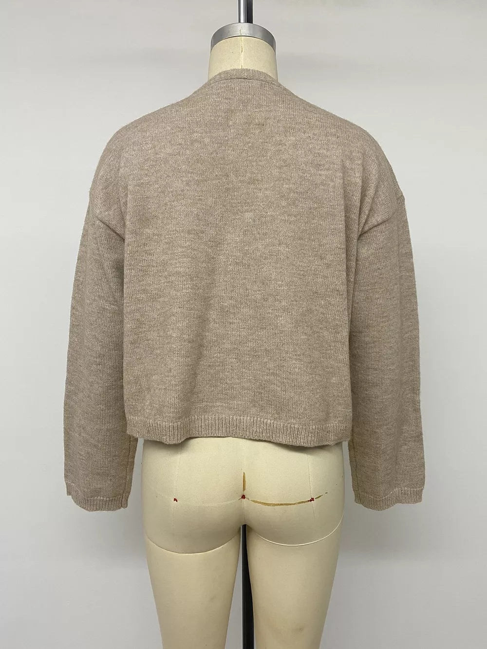 Khaki cardigan