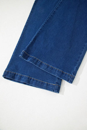 medium blue jeans