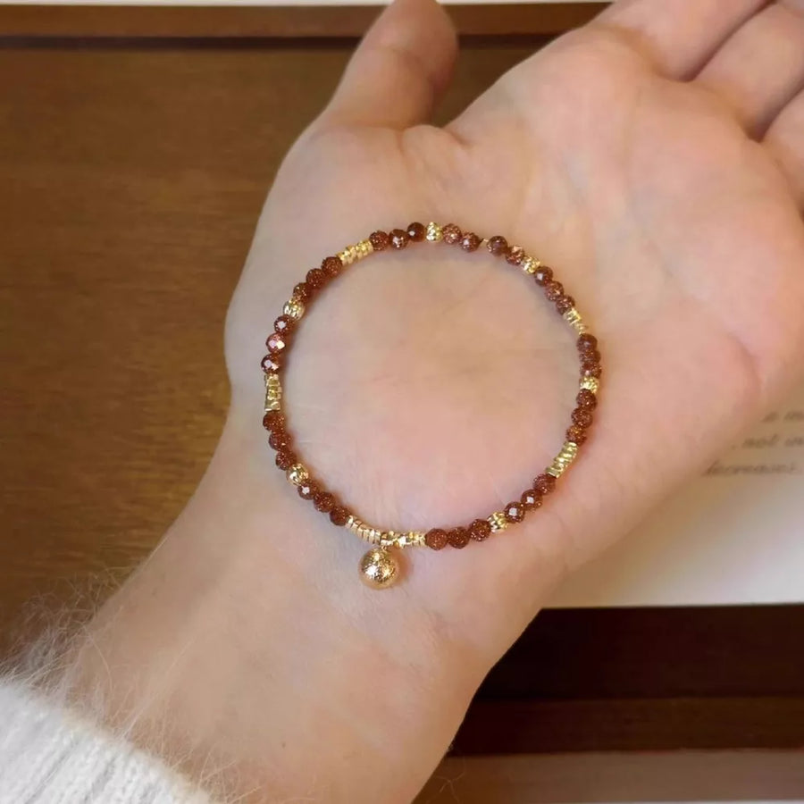 reddish brown bracelet
