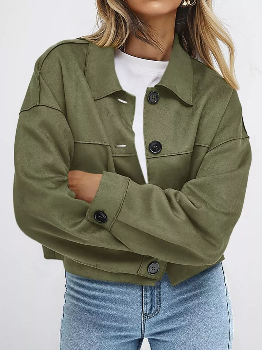 jacket in Coffee Brown