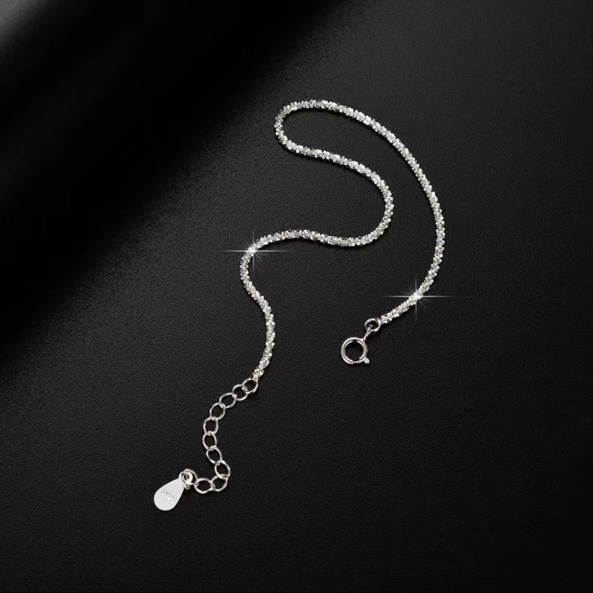 925 sterling silver Care instructions: Avoid wearing during exercise, as sweat w bracelet in Silver with chain silhouette