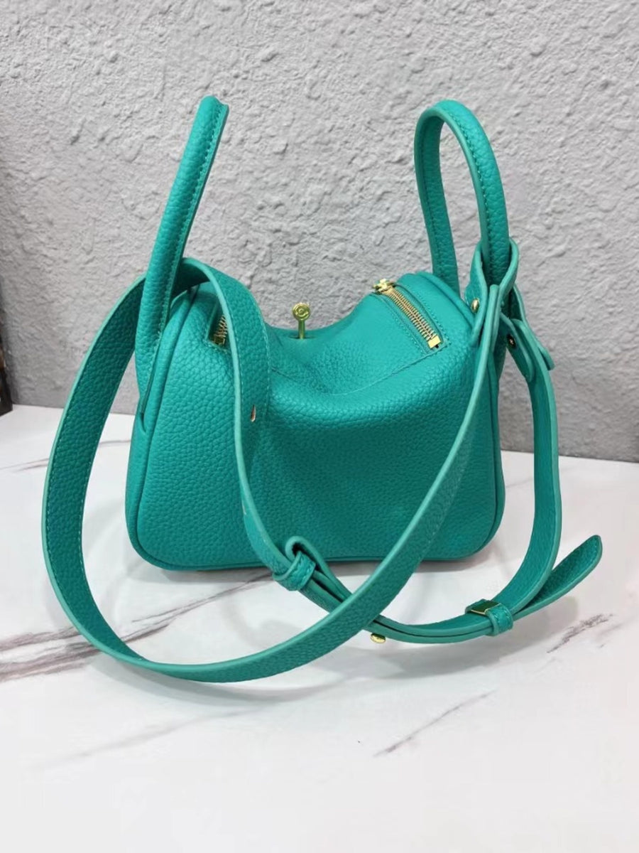 teal crossbody bag