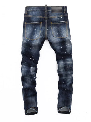 Men's Distressed Slim Fit Jeans in this colorway