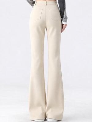 black with trousers with high-waisted 34