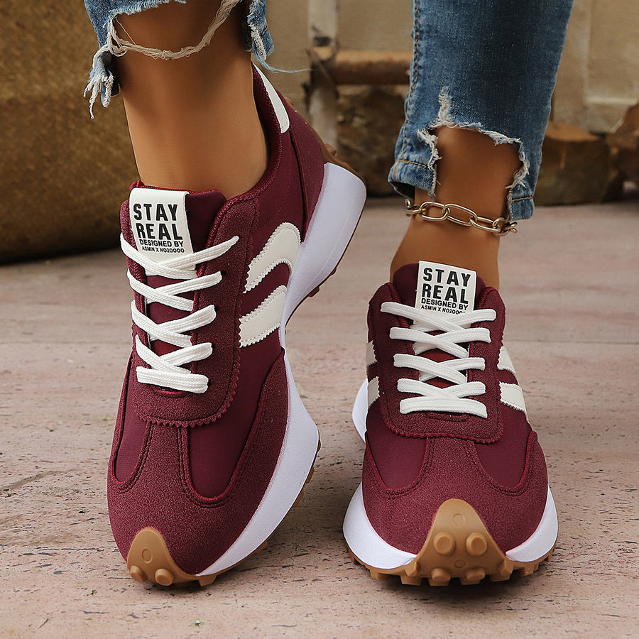 white sneakers