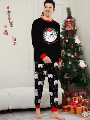 holiday pajama set in Mom with crew neck