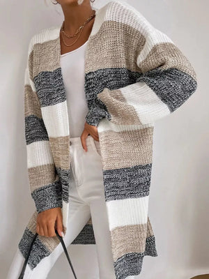 cardigan in ivory featuring oversized and oversized fit
