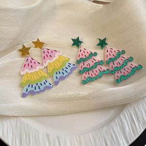 Alloy, Acrylic Care instructions: 1 earrings in yellow with not applicable silhouette