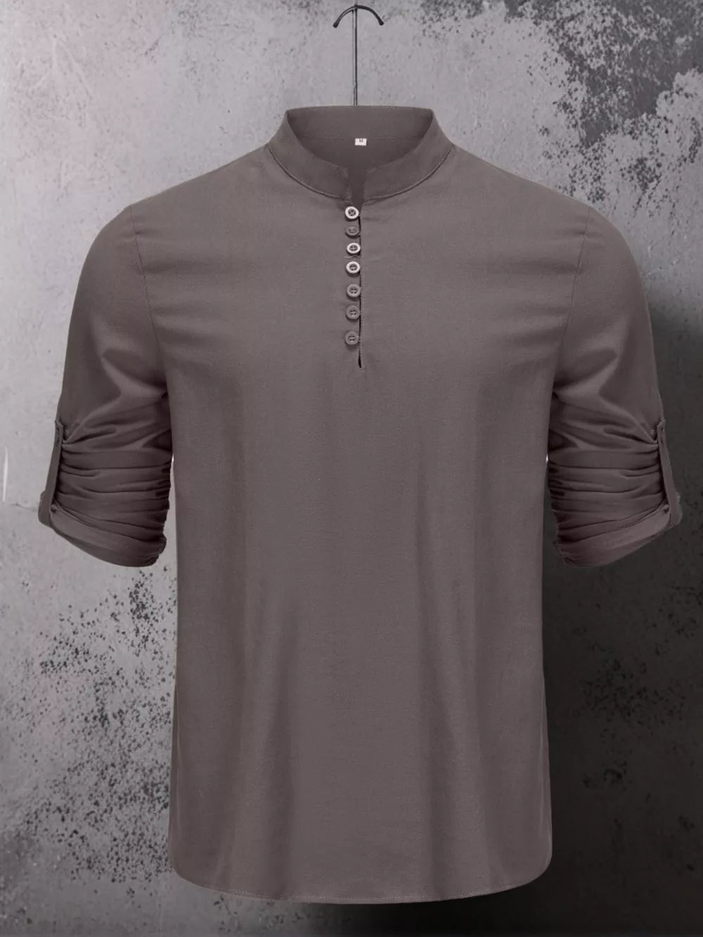 95%cotton, 5%spandex Care instructions: Machine wash cold button-up shirt in Black with regular silhouette