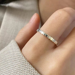 925 sterling silver Care instructions: Avoid wearing during exercise, as sweat w ring in Silver with fitted silhouette