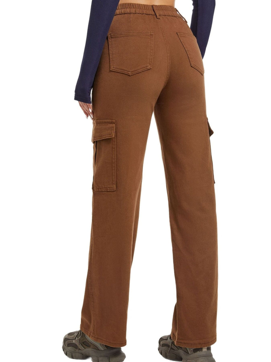 73% Cotton, 14% Rayon, 11% Polyester, 2% Spandex Care instructions: Machine wash cargo jeans in Khaki with straight