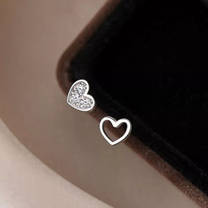 Platinum-Plated,925 sterling silver,Zircon Care instructions: Avoid wearing duri earrings in Silver with straight silhouette