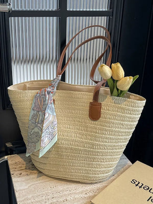 Straw Woven Shoulder Bag option 7