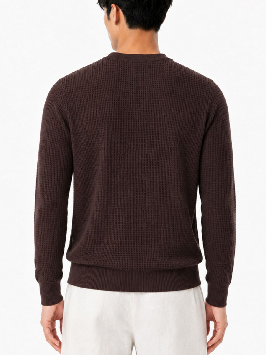 95%polyester,5%spandex Care instructions: Machine wash cold pullover sweater in Gray with regular silhouette