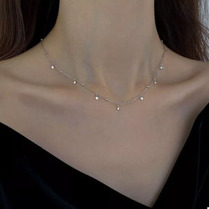 Copper, Silver-plated Care instructions: Avoid wearing during exercise, as sweat necklace in Silver with choker silhouette