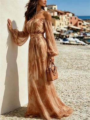 maxi dress in Yellow