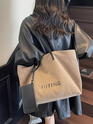 Casual Canvas Tote Shoulder Bag option 5