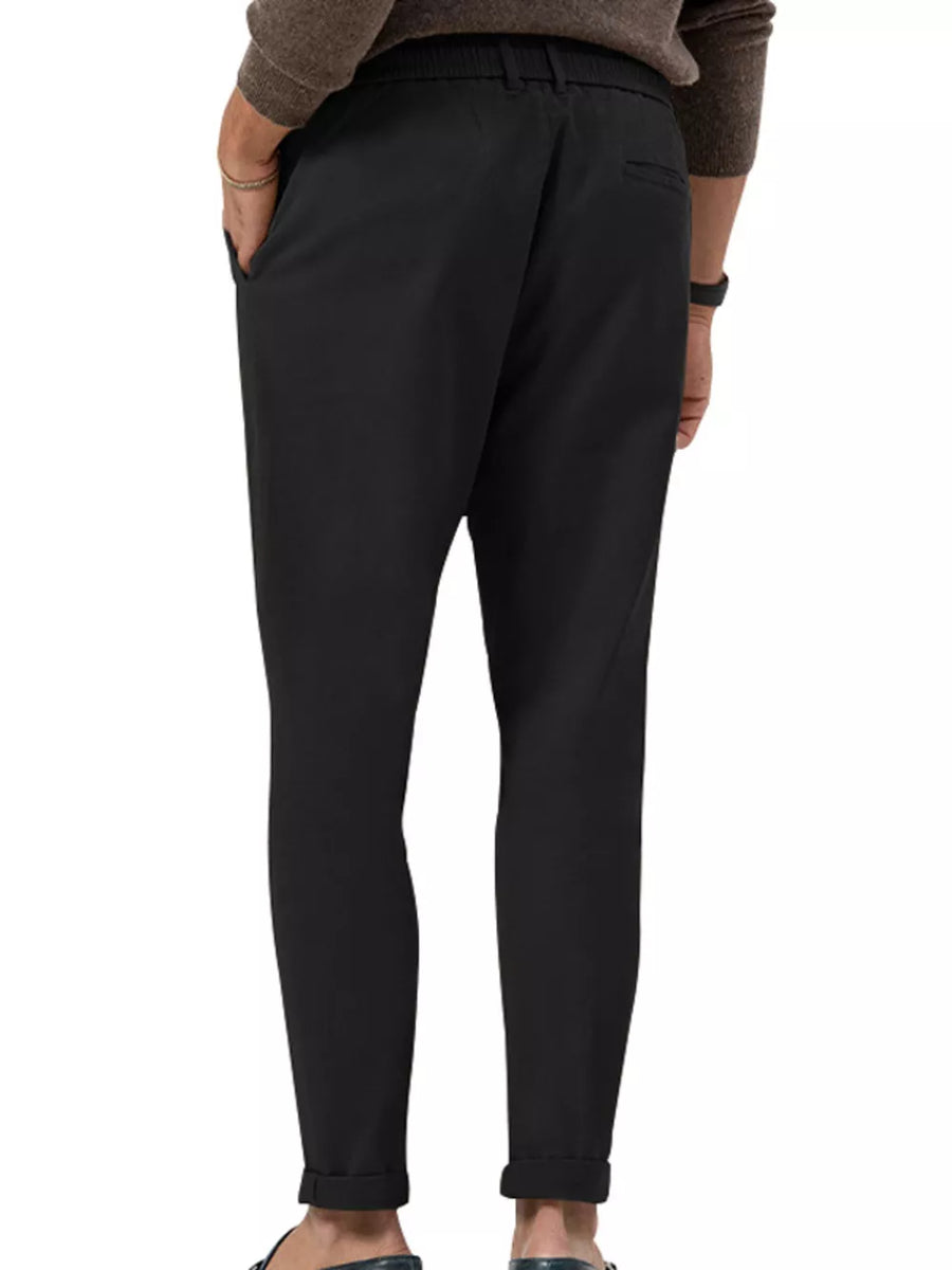 Men's Casual Drawstring Pants Plus Size in Deep Teal
